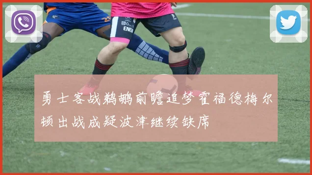 勇士客战鹈鹕前瞻追梦霍福德梅尔顿出战成疑波津继续缺席